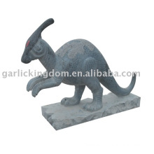 Lovely Dinosaur Stone Carving